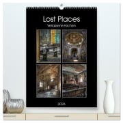 Lost Places - Verlassene Kirchen (hochwertiger Premium Wandkalender 2026 DIN A2 hoch), Kunstdruck in Hochglanz - Carina Buchspies