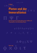 Cover-Bild zum Titel 'Platon und der Immoralismus' von 'Karsten Noack'