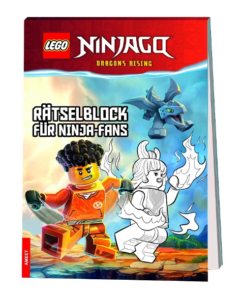 LEGO® NINJAGO® - Rätselblock für Ninjafans - 
