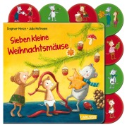 Cover-Bild zum Titel 'Sieben kleine Weihnachtsmäuse' von 'Julia Hofmann'