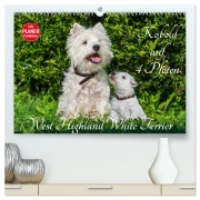 Cover-Bild zum Titel 'Kobold auf 4 Pfoten - West Highland White Terrier (hochwertiger Premium Wandkalender 2026 DIN A2 quer), Kunstdruck in Hochglanz' von 'Sigrid Starick'