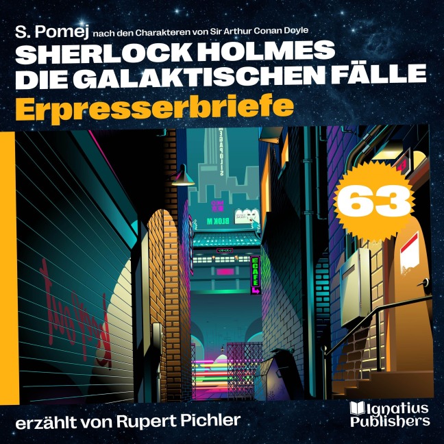 Erpresserbriefe (Sherlock Holmes - Die galaktischen Fälle, Folge 63) - Arthur Conan Doyle, S. Pomej
