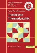 Cover-Bild zum Titel 'Kleine Formelsammlung Technische Thermodynamik' von 'Hans-Joachim Kretzschmar, Ingo Kraft, Tobias Göpfert'