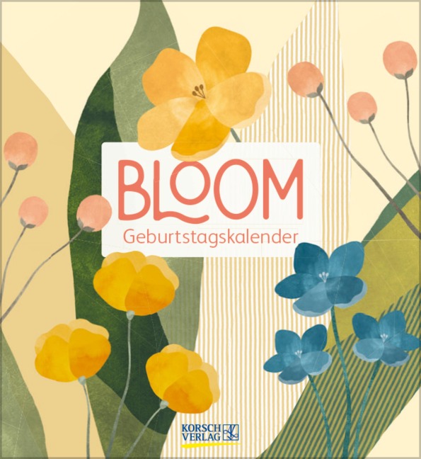 Geburtstagskalender Bloom - 