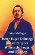 Cover-Bild zum Titel 'Herrn Eugen Dührings Umwälzung der Wissenschaft oder: Anti-Dühring' von 'Friedrich Engels'