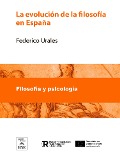 Cover-Bild zum Titel 'La evolución de la filosofía en España' von 'Federico Urales'