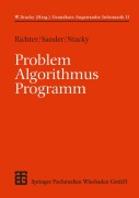 Cover-Bild zum Titel 'Problem - Algorithmus - Programm' von 'Peter Sander, Wolffried Stucky'