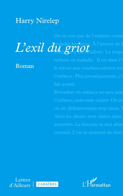 L'exil du griot - Harry Nirelep