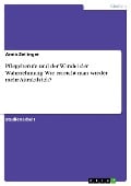 Pflegeberufe und der Wandel der Wahrnehmung. Wie erreicht man wieder mehr Attraktivität? - Anna Zeilinger