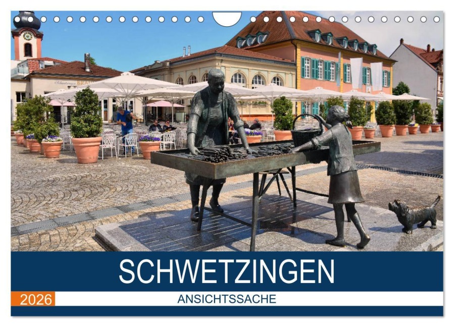 Schwetzingen - Ansichtssache (Wandkalender 2026 DIN A4 quer), CALVENDO Monatskalender - Thomas Bartruff