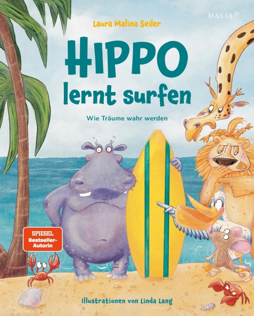 Hippo lernt surfen - Laura Malina Seiler