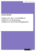 Cover-Bild zum Titel 'Umgang mit einer ionenselektiven Elektrode und Bestimmung charakteristischer Elektrodenparameter' von 'Antonia Hendel'