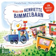 Cover-Bild zum Titel 'Neues von Henriette Bimmelbahn - ein Puzzlebuch' von 'Cornelia Boese'