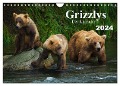 Grizzlys - Der Kalender CH-Version (Wandkalender 2024 DIN A4 quer), CALVENDO Monatskalender - Max Steinwald