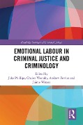 Cover-Bild zum Titel 'Emotional Labour in Criminal Justice and Criminology' von ''