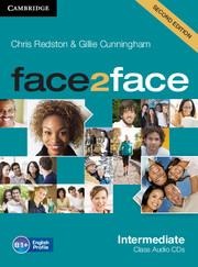 Face2face Intermediate Class Audio CDs (3) - Chris Redston, Gillie Cunningham