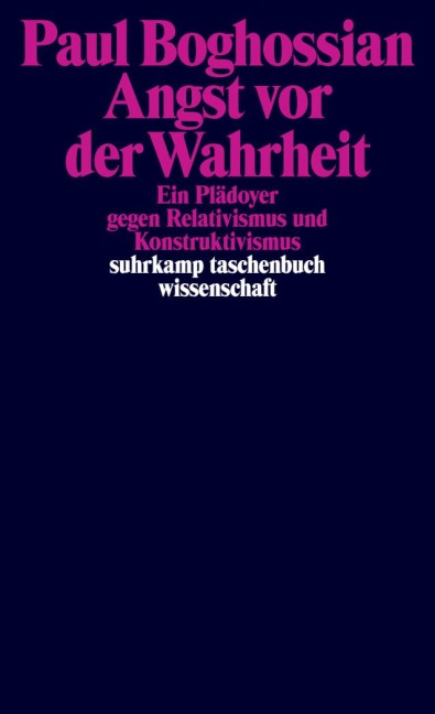 Angst vor der Wahrheit - Paul Boghossian