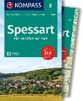 KOMPASS Wanderführer Spessart, 65 Touren mit Extra-Tourenkarte - 