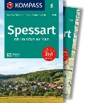 Cover-Bild zum Titel 'KOMPASS Wanderführer Spessart, 65 Touren mit Extra-Tourenkarte' von 'Astrid Sturm'