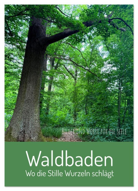 Waldbaden - Wo die Stille Wurzeln schlägt (Wandkalender 2026 DIN A4 hoch), CALVENDO Monatskalender - Christine Bergmann