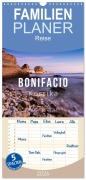 Cover-Bild zum Titel 'Familienplaner 2026 - Bonifacio. Korsika mit 5 Spalten (Wandkalender, 21 x 45 cm) CALVENDO' von 'Mikolaj Gospodarek'
