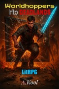 Cover-Bild zum Titel 'Worldhoppers: Into Deadlands (LitRPG)' von 'A. Kool'