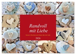 Cover-Bild zum Titel 'Randvoll mit Liebe (Tischkalender 2026 DIN A5 quer), CALVENDO Monatskalender' von 'Michaela Schimmack'