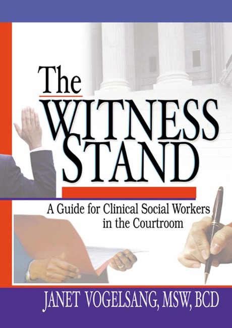 The Witness Stand - Carlton Munson, Janet Vogelsang