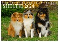 Sheltie 2024 (Tischkalender 2024 DIN A5 quer), CALVENDO Monatskalender - Sigrid Starick