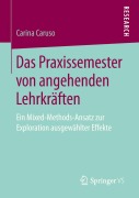 Cover-Bild zum Titel 'Das Praxissemester von angehenden Lehrkräften' von 'Carina Caruso'