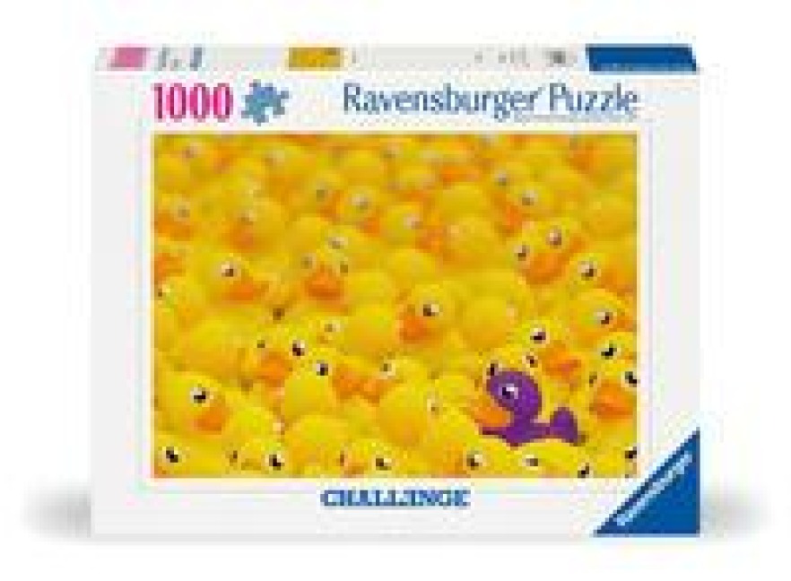 Erwachsenenpuzzle 1000 Teile - Quietscheenten - 