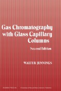 Cover-Bild zum Titel 'Gas Chromatography with Glass Capillary Columns' von 'Walter Jennings'