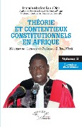 Cover-Bild zum Titel 'Théorie et contentieux constitutionnels en Afrique' von 'Fall'