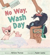 Cover-Bild zum Titel 'No Way, Wash Day' von 'Adrienne Thurman'