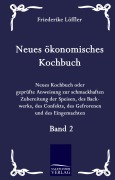 Cover-Bild zum Titel 'Neues ökonomisches Kochbuch' von 'Friederike Löffler'