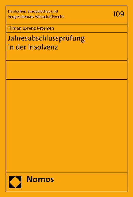 Jahresabschlussprüfung in der Insolvenz - Tilman Lorenz Petersen