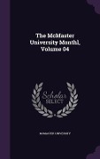 Cover-Bild zum Titel 'The McMaster University Monthl, Volume 04' von ''