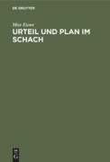 Cover-Bild zum Titel 'Urteil und Plan im Schach' von 'Max Euwe'