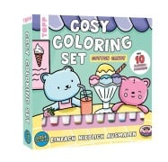 Cover-Bild zum Titel 'Cosy Coloring "Cotton Candy" Ausmalset - Einfach niedlich ausmalen' von 'Sam Jayne'