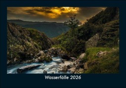 Cover-Bild zum Titel 'Wasserfälle 2026 Fotokalender DIN A5' von 'Tobias Becker'