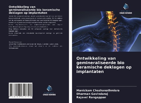 Ontwikkeling van gemineraliseerde bio keramische deklagen op implantaten - Manickam Chozhanathmisra, Dharman Govindaraj, Rajavel Rangappan