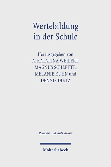 Wertebildung in der Schule - 