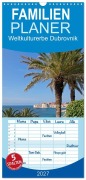 Cover-Bild zum Titel 'Familienplaner 2027 - Weltkulturerbe Dubrovnik mit 5 Spalten (Wandkalender, 21 x 45 cm) CALVENDO' von 'Siegfried Kuttig'