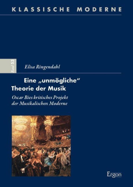 Eine "unmögliche" Theorie der Musik - Elisa Ringendahl