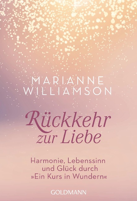 Rückkehr zur Liebe - Marianne Williamson