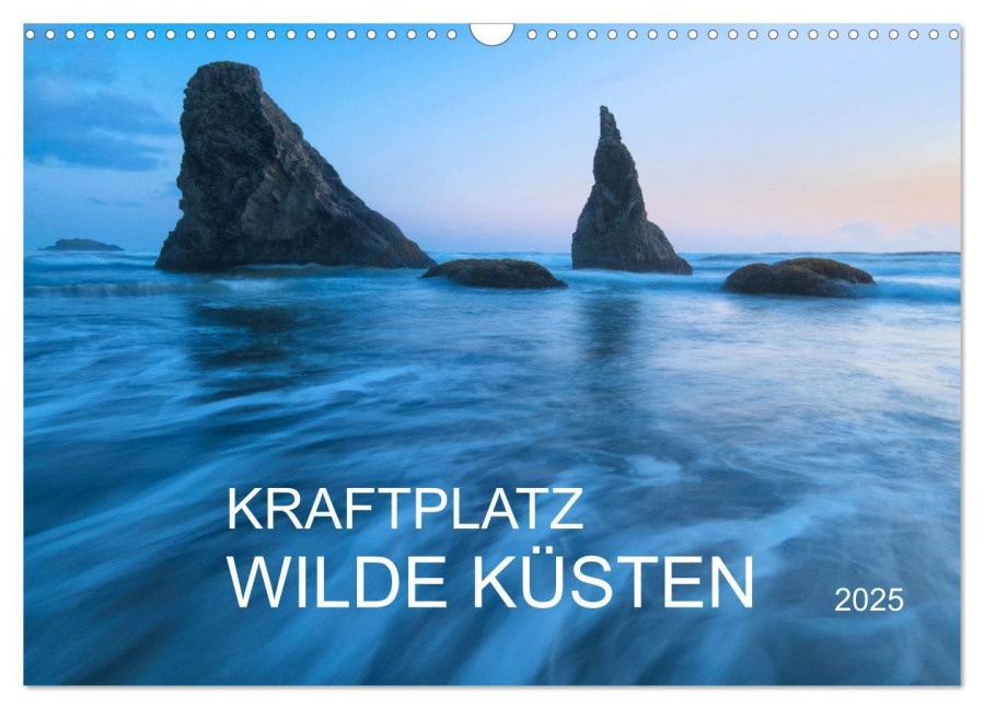 Kraftplatz Wilde Küsten (Wandkalender 2025 DIN A3 quer), CALVENDO Monatskalender - Christian Heeb