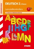 Cover-Bild zum Titel 'Deutsch 2. Klasse Lernzielkontrolle Training Grundschule' von 'Heike Egner'