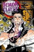 Cover-Bild zum Titel 'Demon Slayer 15' von 'Koyoharu Gotouge'