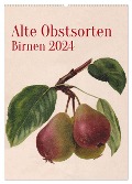Alte Obstsorten - Birnen 2024 (Wandkalender 2024 DIN A2 hoch), CALVENDO Monatskalender - Neue Gablenzer Werkstätten und Verlag