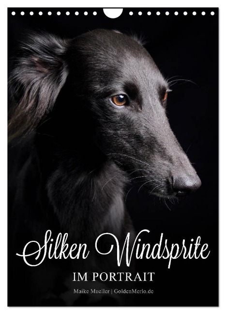 Silken Windsprite im Portrait (Wandkalender 2025 DIN A4 hoch), CALVENDO Monatskalender - Maike Mueller Goldenmerlo. De